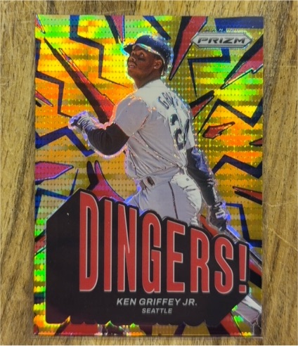 2025 Panini Prizm #14 Ken Griffey Jr. Dingers! — front