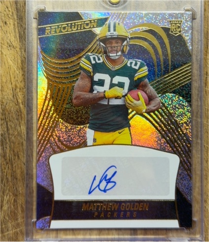 2025 Panini Revolution #RA-MGN Matthew Golden — front