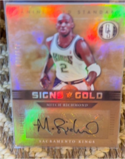 2011-12 Panini Gold Standard #SG-87 Mitch Richmond — front