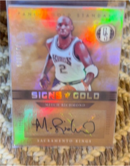 2011-12 Panini Gold Standard #SG-82 Mitch Richmond — front
