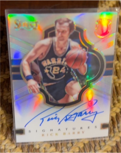2023 Panini Select Rick Barry #Sigs — front