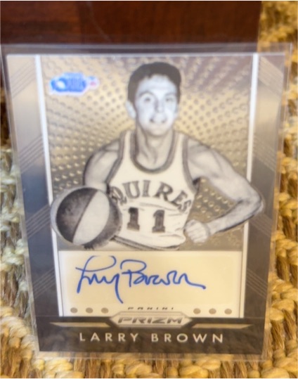 2021 Panini Prizm Larry Brown — front