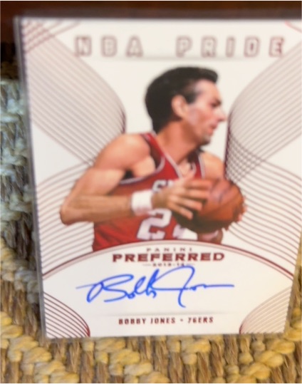 2020 Panini Preferred NBA Pride Bobby Jones 76ers — front