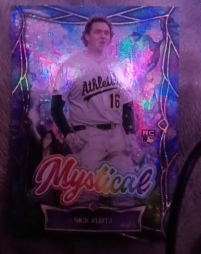 2025 Topps Update Mystical #MYS-17 Nick Kurtz — front