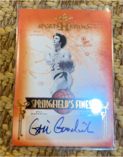 2013 Leaf Sports Heroes Springfield's Finest #SF-GG1 Gail Goodrich — front