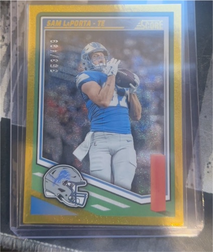 2025 Panini Score #51 Sam LaPorta — front