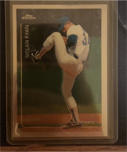 1999 Topps Chrome #34 Nolan Ryan — front