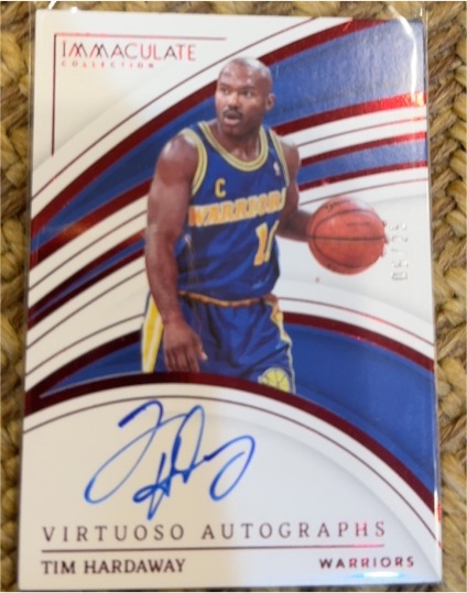 2022-23 Panini Immaculate Collection #IPA-THW Tim Hardaway — front