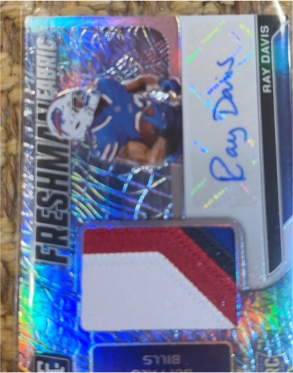 2024 Panini Totally Certified Freshman Fabric Signatures #FFS-RD Ray Davis — front