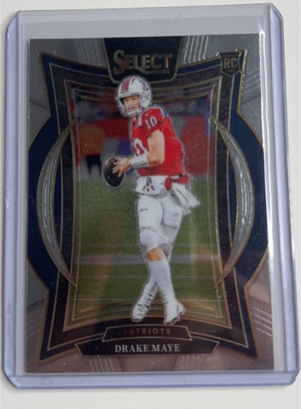 2024 Panini Select #27 Drake Maye — front