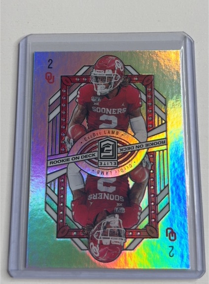 2020 Panini Donruss Elite Rookie On Deck #2 CeeDee Lamb — front