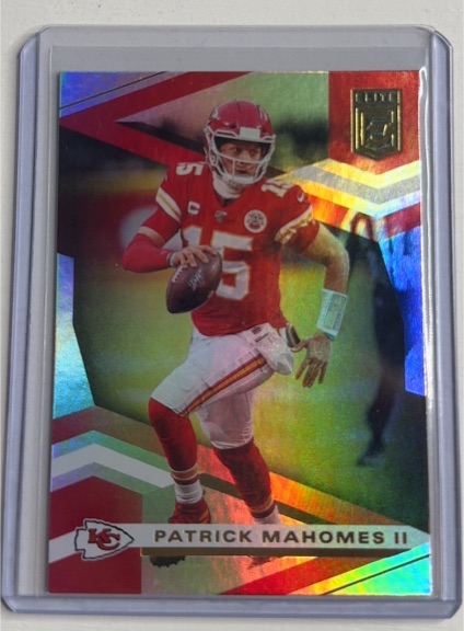 2020 Panini Donruss Elite #1 Patrick Mahomes II — front
