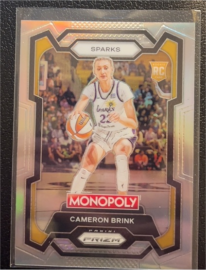 2024 Panini Prizm Monopoly WNBA #39 Cameron Brink — front