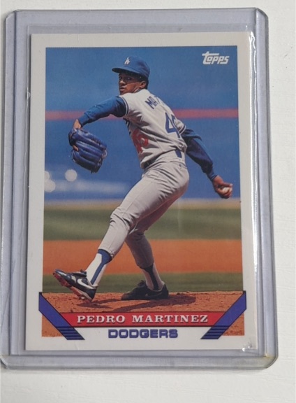 1993 Topps #557 Pedro Martinez — front