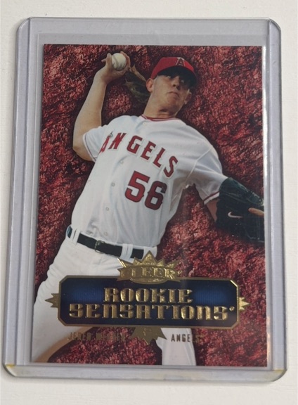 2007 Fleer Rookie Sensations #RS-JW Jered Weaver — front