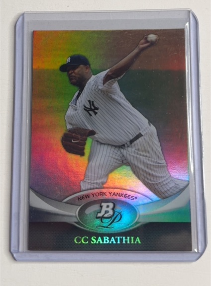 2011 Bowman Platinum #60 CC Sabathia — front