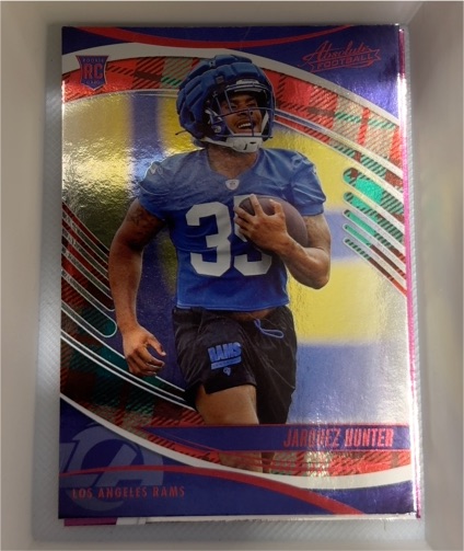 2025 Panini Absolute #136 Jarquez Hunter — front