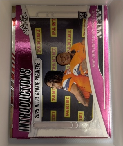 2025 Panini Absolute Introductions #I-PBT Pat Bryant Orange Crush — front