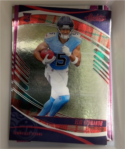 2025 Panini Absolute #122 Elic Ayomanor — front