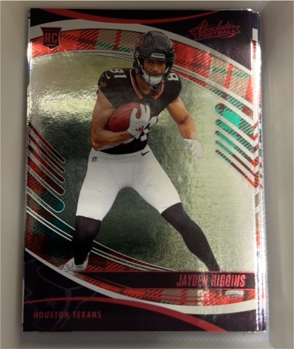 2025 Panini Absolute Football #138 Jayden Higgins — front