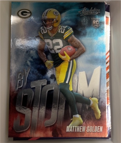 2025 Panini Absolute #11 Matthew Golden By Storm — front