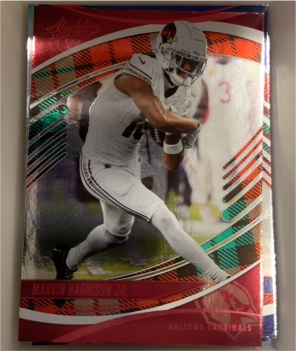2025 Panini Absolute #14 Marvin Harrison Jr. — front