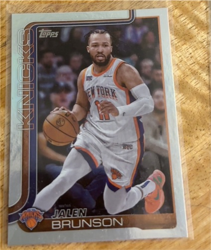 2025-26 Topps #14 Jalen Brunson — front