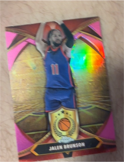 2024-25 Topps Chrome Ball of Duty #BOD-5 Jalen Brunson — front