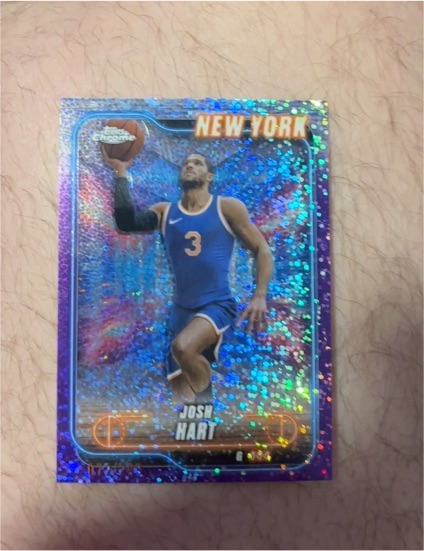 2024-25 Topps Chrome #71 Josh Hart — front