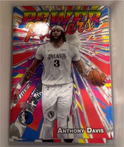 2025-26 Topps #PP-13 Anthony Davis Power Players — front