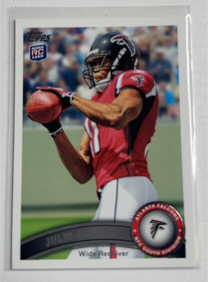 2011 Topps #350 Julio Jones — front