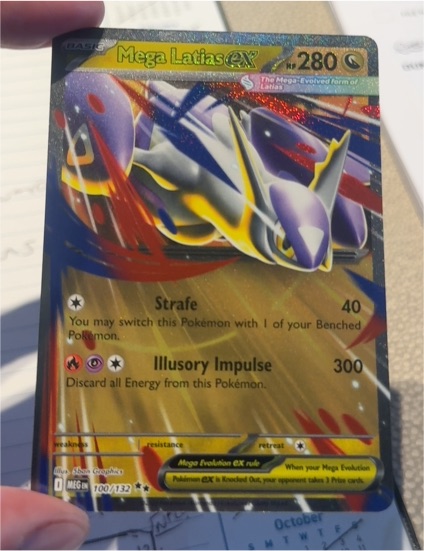 2014 Pokemon Mega Evolutions #100 Mega Latias ex — front