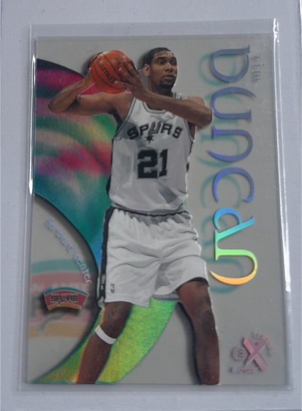 1998-99 Skybox E-X Century #7 Tim Duncan — front