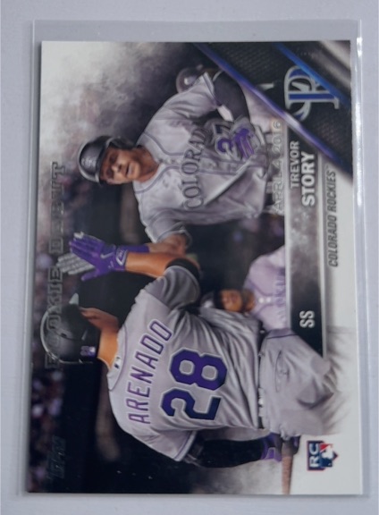 2016 Topps Update #US150 Trevor Story — front