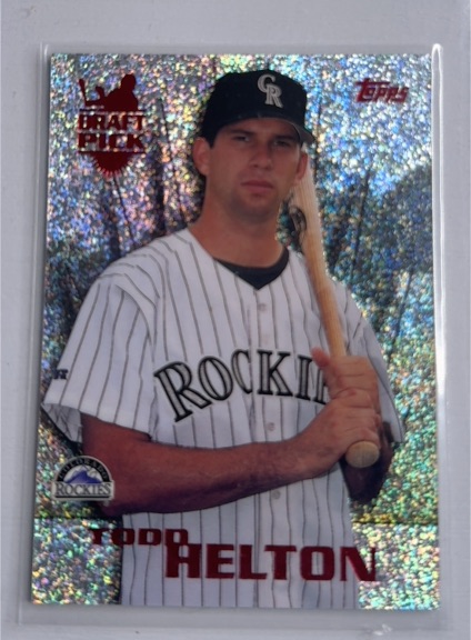 1996 Topps Chrome #13 Todd Helton — front