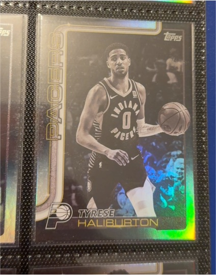 2025-26 Topps Basketball #47 Tyrese Haliburton — front