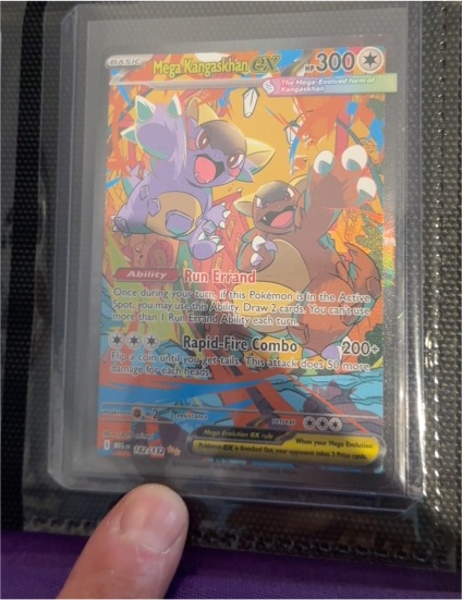 2025 Pokémon Mega Kangaskhan ex #182/132 — front