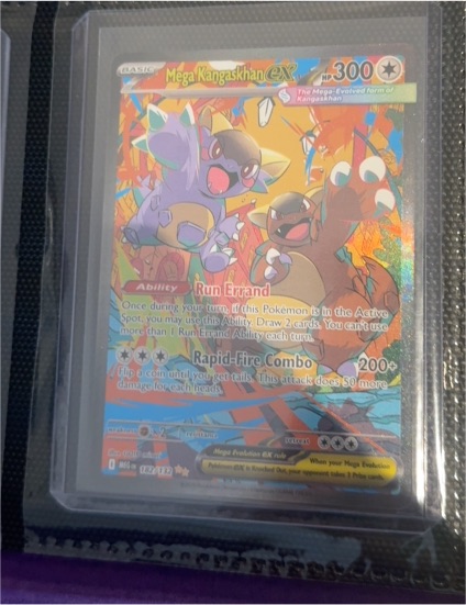 2015 Pokémon Mega Evolutions #182 Mega Kangaskhan EX — front