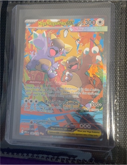 Mega Kangaskhan ex 182/132 — front