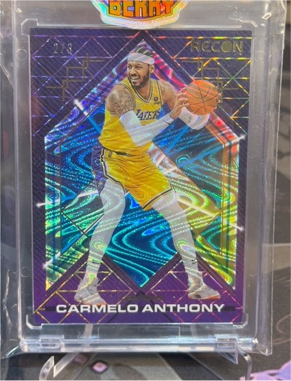 2021-22 Panini Recon #218 Carmelo Anthony — front