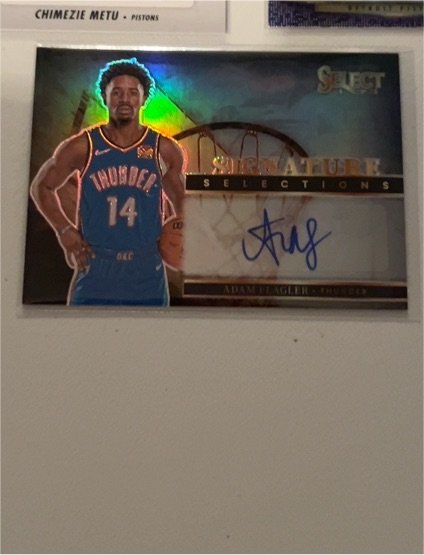 2024-25 Panini Select Signature Selections #SS-FLG Adam Flagler — front