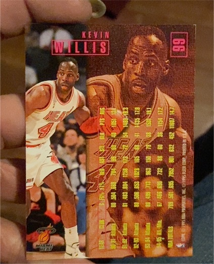 1995 Collector's Choice #99 Kevin Willis — front