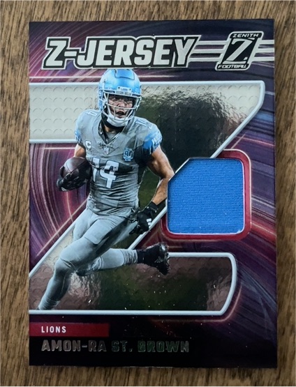 2024 Panini Zenith #ZJ26 Amon-Ra St. Brown — front