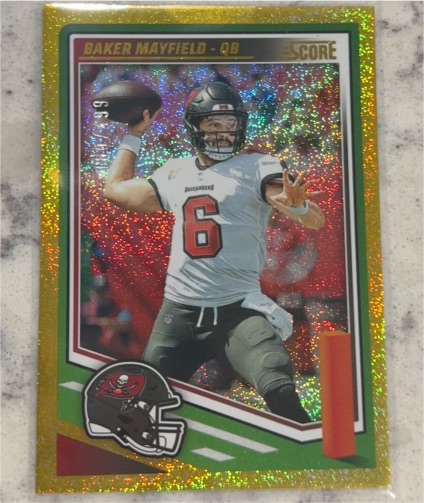 2025 Panini Score #213 Baker Mayfield — front
