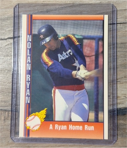 1991 Pacific Nolan Ryan Texas Express #40 A Ryan Home Run — front