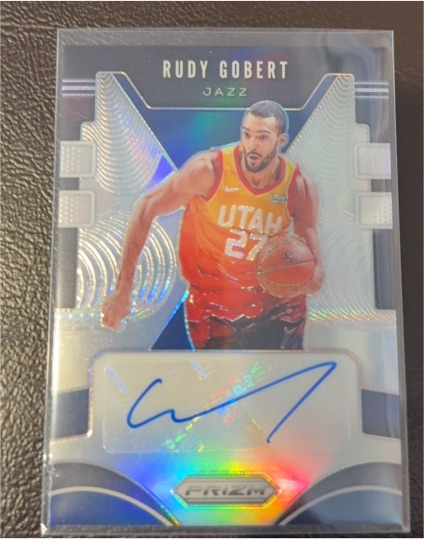 2019-20 Panini Prizm #SG-RGB Rudy Gobert — front