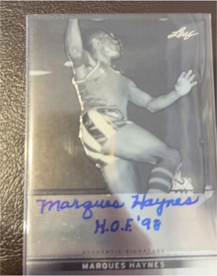 2012 Leaf Metal Marques Haynes BA-MH1 — front
