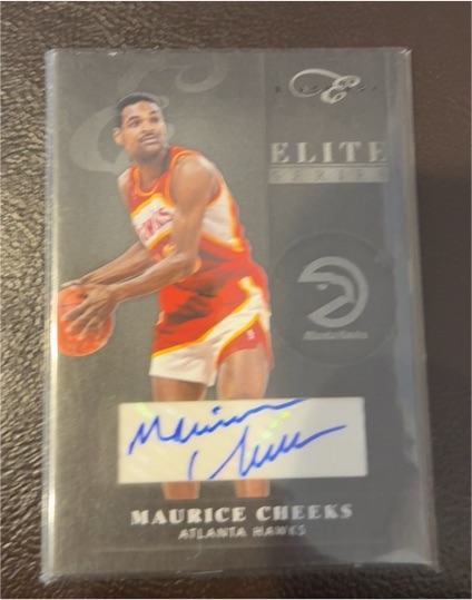 1990 Elite Series Maurice Cheeks Atlanta Hawks — front