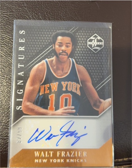 2015-16 Panini Limited Signatures #LS-WF Walt Frazier — front