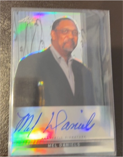 2024 Leaf Signature Series Mel Daniels — front